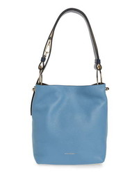 STRATHBERRY Midi Lana Tricolor Leather Bucket Bag
