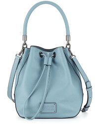 Marc by Marc Jacobs New Too Hot To Handle Large Bucket Bag Ice Blue