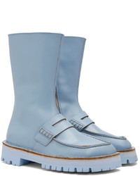 CamperLab Blue Eki Zip Up Boots