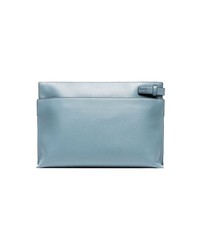 Loewe Blue Leather Clutch Bag