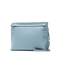Loewe Blue Leather Clutch Bag