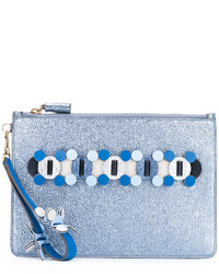 Anya Hindmarch Circulus Large Pouch Clutch