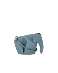 Loewe Blue Elephant Mini Leather Bag