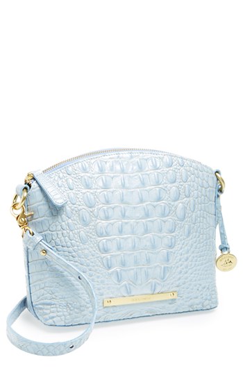 brahmin blue crossbody