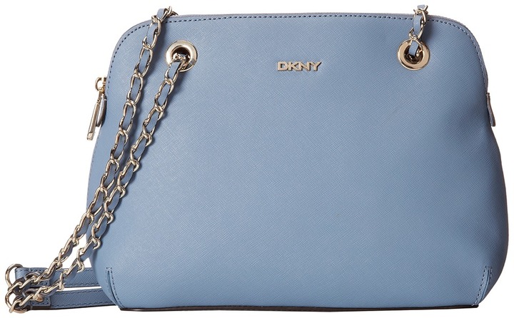 DKNY Bryant Park Saffiano Leather Mini Bucket Bag, $230, Forzieri