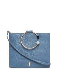 Thacker Le Pouch Beaded Ring Leather Crossbody Bag