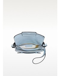 Sonia Rykiel Light Blue Mini Flap Crossbody Bag