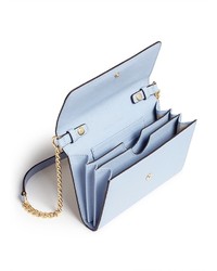 michael kors pale blue purse