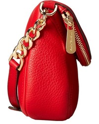 michael kors bedford crossbody red