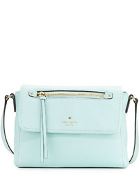 Kate Spade - Baby Blue Textured Leather Crossbody – Current Boutique