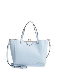 THE MARC JACOBS The Kiss Lock Mini Leather Tote