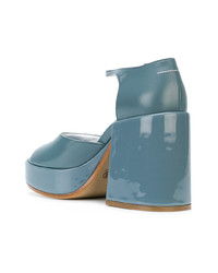 MM6 MAISON MARGIELA Block Heel Platform Sandals