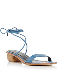 Tibi Blue Astrid Sandals