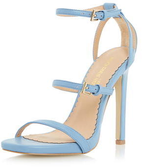 baby blue heel sandals