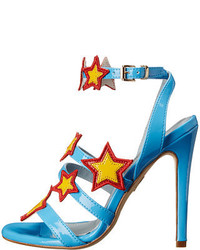 Chiara Ferragni Stars Patent Strappy Heels