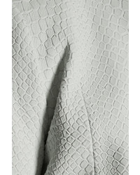 Joie Sitra Snake Effect Leather Jacket