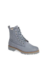 Blackstone Ol22 Lace Up Boot With Genuine Shearling Lining