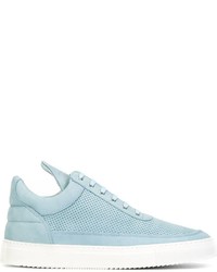 Filling Pieces Low Top Tone Perforated Sneakers