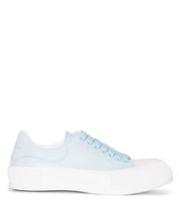 Alexander McQueen Two Tone Leather Sneakers