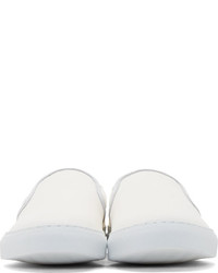 Diemme White Leather Low Top Sneakers