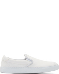 Diemme White Leather Low Top Sneakers