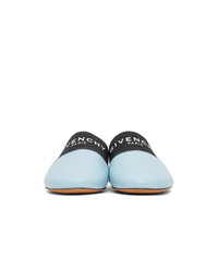 Givenchy Blue And Black Bedford Mules