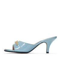 Marc Jacobs Blue New York Magazine Edition The Mule Sandals