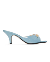 Marc Jacobs Blue New York Magazine Edition The Mule Sandals