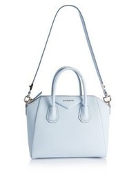 Women's Light Blue Leather Satchel Bags by Givenchy | Lookastic