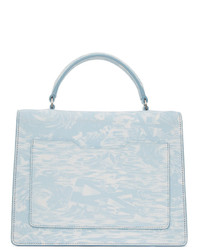 Off-White Blue Waves 28 Jitney Bag