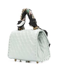 Ermanno Scervino Faubourg Bag With Scarf And Chain