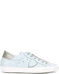 Philippe Model Lateral Patch Lace Up Sneakers