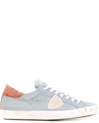 Philippe Model Logo Detail Contrast Ankle Sneakers