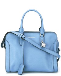 Alexander Mcqueen Blue Mini Camera Bag Navy blue Leather ref.145151 - Joli  Closet