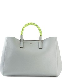 Anya Hindmarch Large Side Smiley Featherweight Ebury Tote