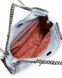 Stella McCartney Falabella Tiny Tote Bag Blue
