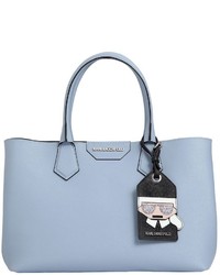 Karl Lagerfeld K Saffiano Leather Tote W Choupette Tag