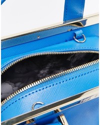 Ted Baker Leather Metal Bar Minature Tote