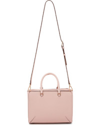 Tory Burch Robinson Small Zip Tote in Pink