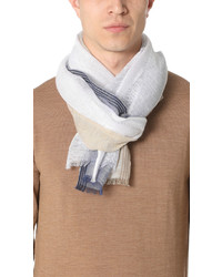 Club Monaco Gauze Colorblock Scarf