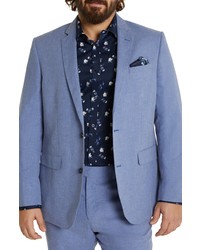 Johnny Bigg Austin Textured Suit Jacket In Blue At Nordstrom