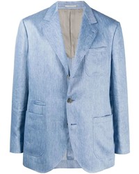Brunello Cucinelli Linen Single Breasted Jacket