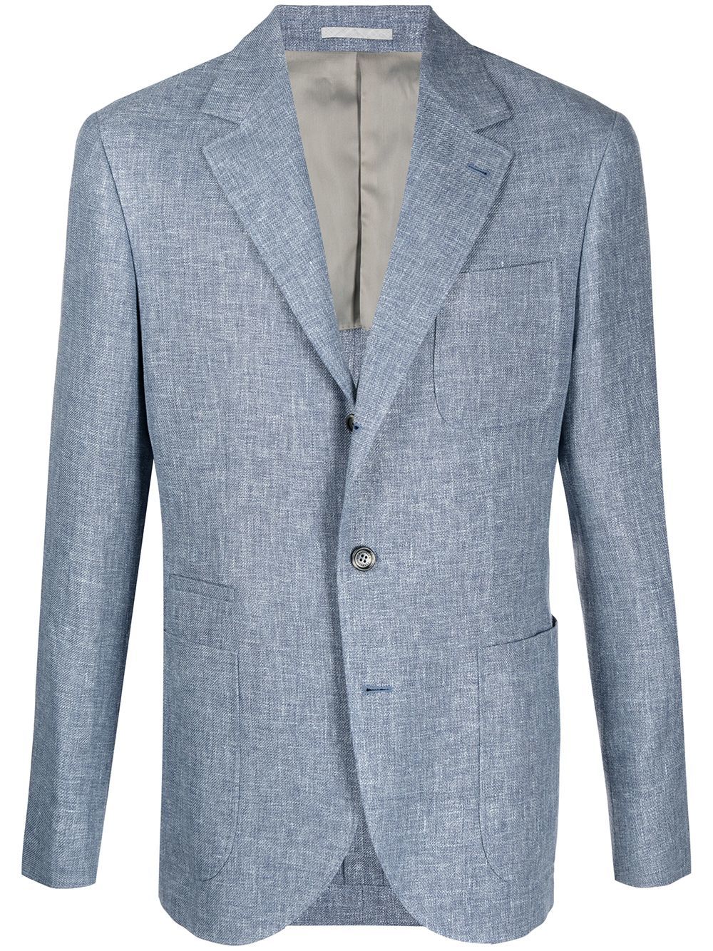 Brunello Cucinelli Single Breasted Tailored Blazer, $2,249 | farfetch ...