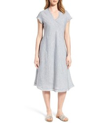 Eileen Fisher Organic Linen A Line Dress