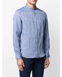 Brunello Cucinelli Band Collar Shirt