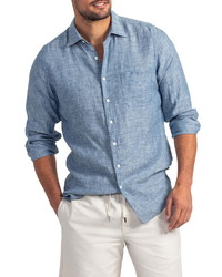 Rodd & Gunn Chaffeys Regular Fit Linen Hemp Button Up Shirt