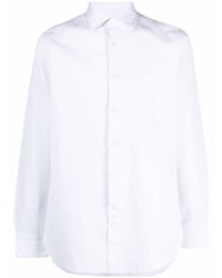 Ermenegildo Zegna Cotton Linen Button Up Shirt