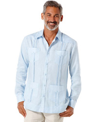 Cubavera 100% Linen Long Sleeve Guayabera