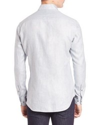 Giorgio Armani Heathered Long Sleeve Shirt