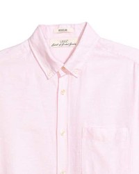 H&M Linen Blend Shirt Regular Fit